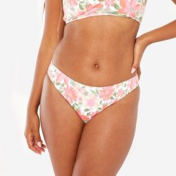 Dół kostiumu kąpielowego surfingowego damski Roxy Dreamy. Brązowe bikini Roxy, bez wzorów, z elastanu. Za 139.99 zł.