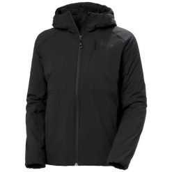 Damska kurtka turystyczna Helly Hansen Odin 2.0. Czarne kurtki damskie Helly Hansen, na lato, l, z aplikacjami, z elastanu, z kapturem. Za 1,109.00 zł.