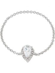 DIAMANTA Złoty pierścionek "Invisible Tear" z diamentami rozmiar: 54. Szare pierścionki damskie DIAMANTA, z diamentem, złote. Za 817.99 zł.