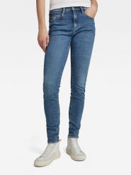 G-Star Dżinsy - Skinny fit - w kolorze niebieskim rozmiar: W29/L34. Niebieskie jeansy damskie G-Star. Za 193.24 zł.