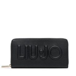 Portfel Liu Jo. Czarne portfele damskie Liu Jo, bez wzorów. Za 149.99 zł.