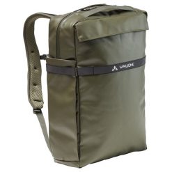 Torba na rower VAUDE Mineo Transformer. Zielone torby na laptopa Vaude, bez wzorów, z materiału. Za 680.50 zł.