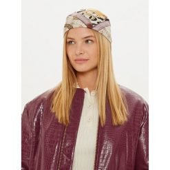 Chusta Guess. Brązowe chusty damskie Guess, z aplikacjami. Za 269.99 zł.