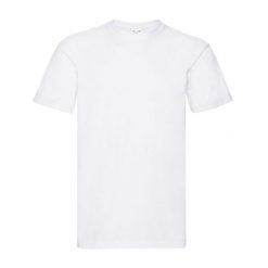 Koszulka Unisex Dla Dorosłych Super Premium. Niebieskie bluzki damskie Fruit of the Loom, xl, bez wzorów, sportowe, bez kołnierzyka, bez ramiączek. Za 41.99 zł.