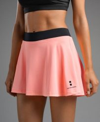 Spódnico-szorty Damskie do Tenisa/Padla Elegance. Brązowe spódnice damskie NORDICDOTS, xs, bez wzorów, z materiału, mini. Za 230.00 zł.