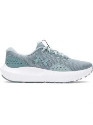 Under Armour Buty w kolorze błękitnym do biegania rozmiar: 38. Niebieskie obuwie sportowe damskie Under Armour, z materiału, bez zapięcia, do biegania. Za 187.52 zł.