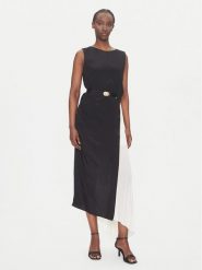 Simona Corsellini Sukienka koktajlowa P25CPAB01001 Kolorowy Slim Fit. Sukienki damskie SIMONA CORSELLINI, bez wzorów, z syntetyku, wizytowe, bez ramiączek. Za 1,249.00 zł.