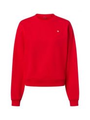 HUGO Bluza - Deroxina Kobiety Bawełna czerwony, XS. Czerwone bluzy damskie Hugo, xs, z aplikacjami, z bawełny, bez kaptura. Za 549.95 zł.