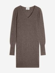 Perfect Cashmere Kaszmirowa sukienka "Joy" w kolorze brązowym rozmiar: M. Brązowe sukienki damskie Perfect Cashmere, bez wzorów, z kaszmiru, bez ramiączek. Za 413.99 zł.