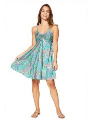 Aller Simplement Sukienka w kolorze turkusowym rozmiar: 34/36. Niebieskie sukienki damskie Aller Simplement, bez wzorów, klasyczne, bez ramiączek. Za 56.99 zł.