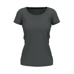 Rozciągliwa Koszulka Dla Kobiet. Niebieskie bluzki damskie Stedman, xs, bez wzorów, sportowe, bez kołnierzyka, bez ramiączek. Za 70.99 zł.
