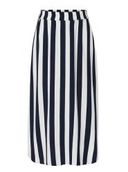 TATUUM Spódnica "Katia" w kolorze granatowo-białym rozmiar: 38. Niebieskie spódnice damskie TATUUM, na co dzień, s, bez wzorów, z wiskozy, klasyczne, midi. Za 167.67 zł.