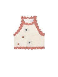 Mayoral Top 6021 Beżowy Regular Fit. Brązowe koszulki i t-shirty dziewczęce Mayoral, bez wzorów, z bawełny, bez kołnierzyka, bez ramiączek. Za 122.99 zł.