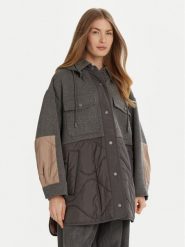 Weekend Max Mara Kurtka przejściowa Ossola 2515481011 Szary Relaxed Fit. Szare kurtki damskie Weekend Max Mara, bez wzorów, z syntetyku, bez kaptura. Za 1,579.00 zł.