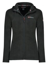 Geographical Norway Kurtka polarowa "Tugood" w kolorze czarnym rozmiar: M. Czarne kurtki damskie Geographical Norway, m, bez wzorów, z polaru, bez kaptura. Za 112.83 zł.
