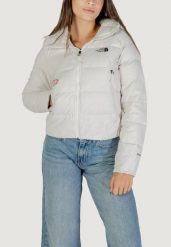 Kurtka puchowa Kobieta THE NORTH FACE W HYALITE DOWN HOODIE. Białe kurtki damskie The North Face, na zimę, xl, bez wzorów, z nylonu. Za 1,175.05 zł.