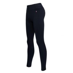 Damskie legginsy jeździeckie z pełną przyczepnością Kingsland Jalo. Niebieskie legginsy damskie KINGSLAND, m, bez wzorów. Za 391.00 zł.