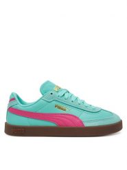 Puma Sneakersy Puma Club II Era Jr 401489 04 Turkusowy. Niebieskie buty sportowe dziewczęce Puma, bez wzorów, ze skóry, bez zapięcia. Za 189.99 zł.