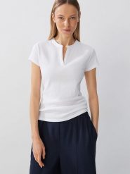 Someday Koszulka w kolorze białym rozmiar: 42. Białe koszulki damskie someday., bez wzorów, bez kołnierzyka, bez ramiączek. Za 83.22 zł.