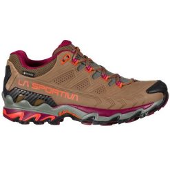 Buty trekkingowe damskie La Sportiva Ultra Raptor Ii Gtx. Brązowe obuwie trekkingowe damskie La Sportiva, z materiału, bez zapięcia. Za 968.00 zł.