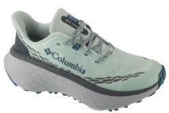 Buty trekkingowe damskie, Konos Trillium Atr. Niebieskie obuwie trekkingowe damskie Columbia, z materiału, przed kostkę, bez zapięcia. Za 530.20 zł.