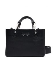 Emporio Armani Torebka EW000382 Czarny. Czarne torebki klasyczne damskie Emporio Armani, ze skóry, bez dodatków. Za 1,959.00 zł.