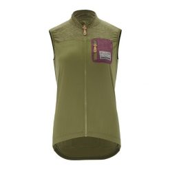 Wodoodporna kamizelka damska Silvini Caira. Zielone kamizelki damskie Silvini, xl, bez wzorów, bez kaptura. Za 416.00 zł.