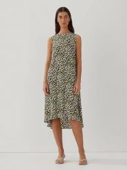 Someday Sukienka "Queilo" w kolorze khaki ze wzorem rozmiar: 38. Brązowe sukienki damskie someday., bez wzorów, z wiskozy, bez ramiączek. Za 238.95 zł.