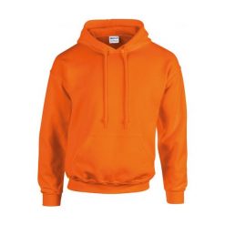 Bluza z kapturem Gildan Heavy Blend ®. Brązowe bluzy damskie GILDAN, l, bez wzorów, z bawełny, z kapturem. Za 80.90 zł.
