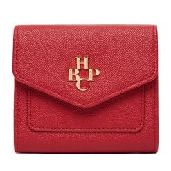 Portfel Beverly Hills Polo Club. Czerwone portfele damskie Beverly Hills Polo Club, bez wzorów. Za 59.99 zł.