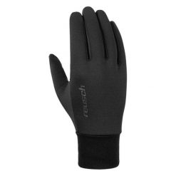 Rękawiczki Ashton Dla Dorosłych Unisex. Czarne rękawiczki damskie REUSCH, bez wzorów. Za 145.99 zł.
