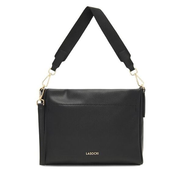 Torebka Lasocki. Czarne torebki klasyczne damskie Lasocki, bez dodatków. Za 149.99 zł.