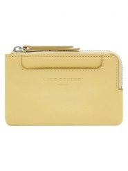 Liebeskind Berlin Skórzany portfel w kolorze żółtym - 13 x 8 cm rozmiar: onesize. Żółte portfele damskie Liebeskind Berlin, bez wzorów, z materiału. Za 113.99 zł.