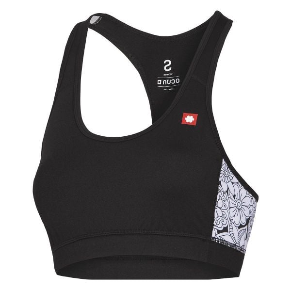 Biustonosz dla kobiet Ocun Misty. Czarne biustonosze sportowe damskie Ocun, bez wzorów. Za 180.15 zł.