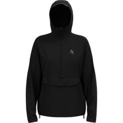 Kurtka ODLO ZEROWEIGHT PRO WINDPROOF ANORA. Czarne kurtki sportowe damskie ODLO, s, bez wzorów, z hardshellu, bez kaptura. Za 658.05 zł.