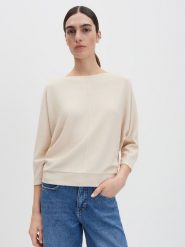 Someday Sweter w kolorze beżowym rozmiar: 42. Brązowe swetry klasyczne damskie someday., prążkowane, bez kołnierzyka. Za 158.10 zł.