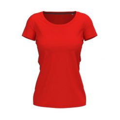 Damska Koszulka Z Okrągłym Dekoltem Claire. Niebieskie bluzki damskie Stedman, xl, bez wzorów, bez kołnierzyka, bez ramiączek. Za 69.99 zł.