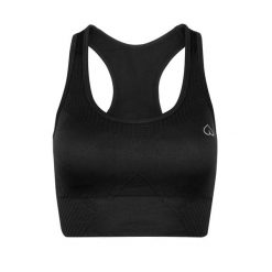 Stanik Sportowy BeShaped Femme Force Bezszwowy. Czarne biustonosze sportowe damskie BESHAPED, bez wzorów, z nylonu. Za 179.00 zł.