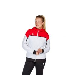 Damska bluza dresowa z kapturem Erima Change. Białe bluzy damskie Erima, bez wzorów, z dresówki, z kapturem. Za 277.50 zł.