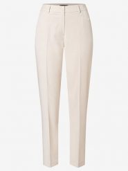 More & More Spodnie w kolorze kremowym rozmiar: 40. Brązowe spodnie materiałowe damskie More & More, bez wzorów, z materiału. Za 109.52 zł.