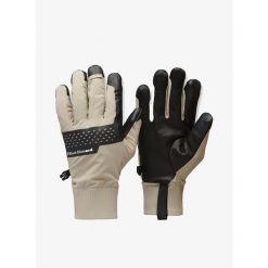 Rękawiczki Black Diamond Alpine Softshell Gloves. Brązowe rękawiczki damskie Black Diamond, bez wzorów, z softshellu. Za 299.99 zł.