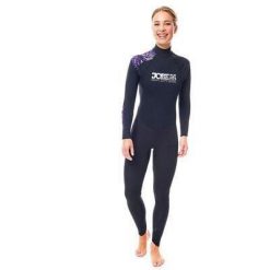 Kombinezon do mokrej roboty Jobe Sports Rental 3/2.5. Niebieskie kombinezony damskie JOBE, m, bez wzorów, z dżerseju, biznesowe, bez kołnierzyka, bez ramiączek, krótkie. Za 657.50 zł.