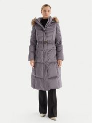 Guess Płaszcz zimowy W5BL29 W2802 Szary Regular Fit. Szare płaszcze damskie Guess, na zimę, xl, z aplikacjami, z syntetyku, bez kaptura. Za 1,399.00 zł.