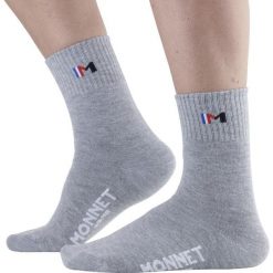 Skarpetki Monnet Mid Twin. Szare skarpetki damskie MONNET, bez wzorów. Za 152.00 zł.