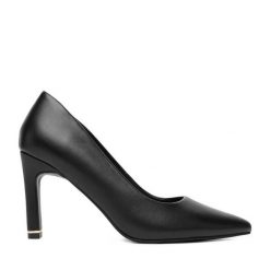 Szpilki Lasocki. Czarne szpilki damskie Lasocki, bez wzorów, bez obcasa, na szpilce, bez zapięcia. Za 249.99 zł.