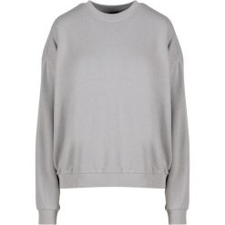 Damski oversize okrągły dekolt Urban Classics Light Terry. Szare swetry klasyczne damskie Urban Classics, na zimę, bez kołnierzyka. Za 156.50 zł.