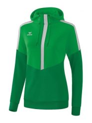 Erima Bluza "Squad" w kolorze zielonym rozmiar: 38. Zielone bluzy damskie Erima, bez wzorów, z kapturem. Za 91.77 zł.