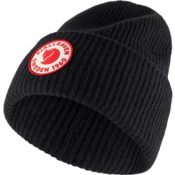 Czapka zimowa Fjallraven 1960. Czarne czapki damskie Fjällräven, na zimę, bez wzorów, z materiału. Za 323.05 zł.