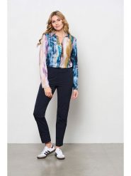 &Co Woman Bluzka "Vayen" ze wzorem rozmiar: L. Niebieskie bluzki damskie &Co Woman, l, bez wzorów, bez kołnierzyka, bez ramiączek. Za 170.95 zł.