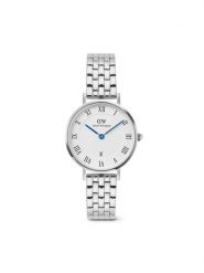 Daniel Wellington Zegarek Petite DW00100859 Srebrny. Szare, analogowe zegarki damskie Daniel Wellington, srebrne. Za 869.99 zł.